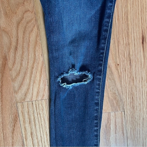 Adriano Goldschmied Ethereal Blue Distressed Legging Ankle Skinny Jeans EUC 24 - Picture 6 of 12